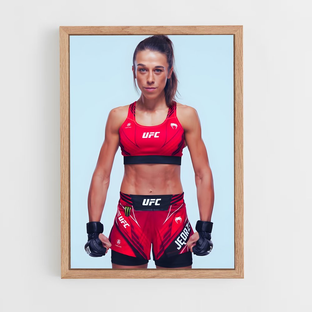 Poster La Guerrière Inébranlable – affiche MMA (vue 4)